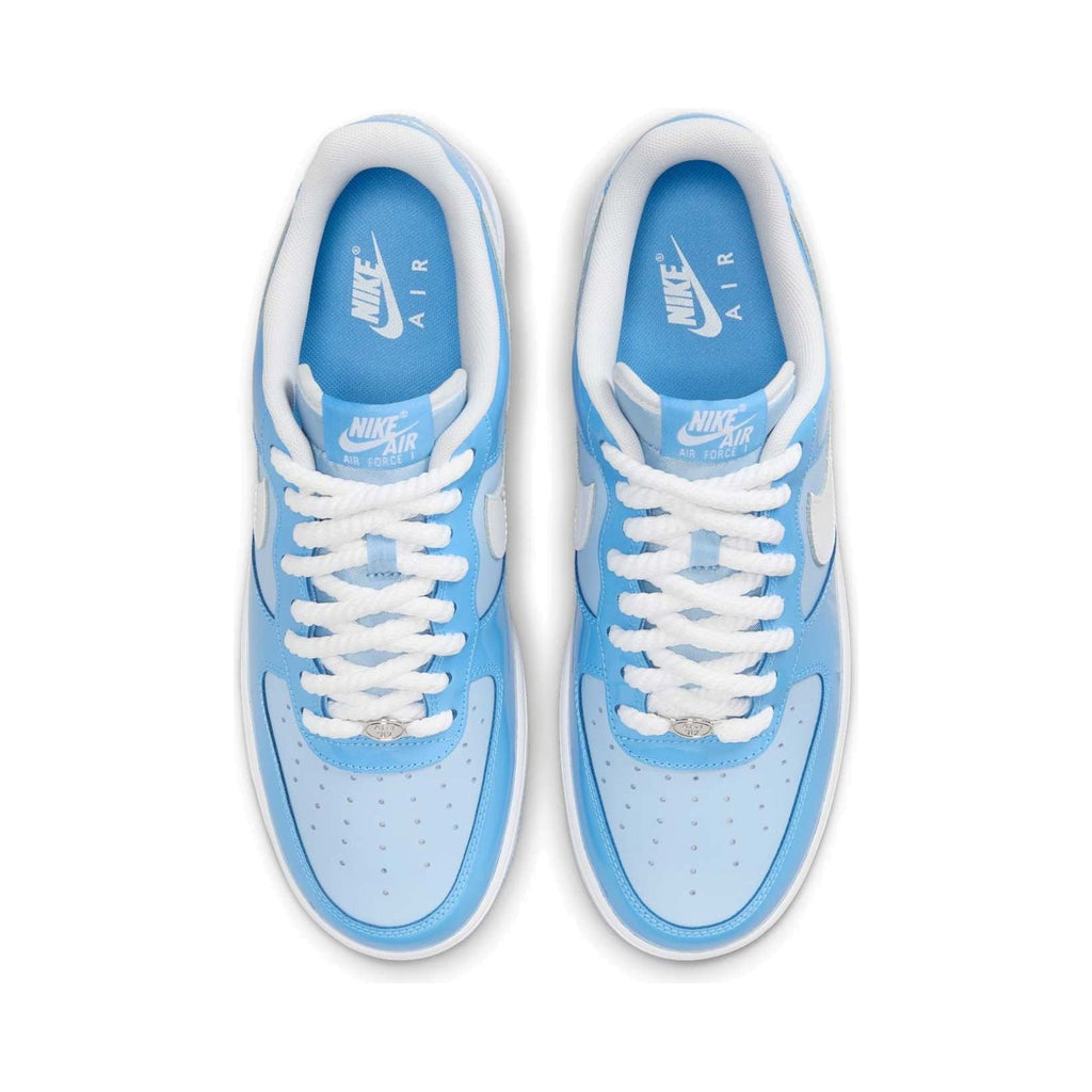 Nike Air Force 1 Low '07 LV8 'Psychic Blue White Patent' (HV9405-400)